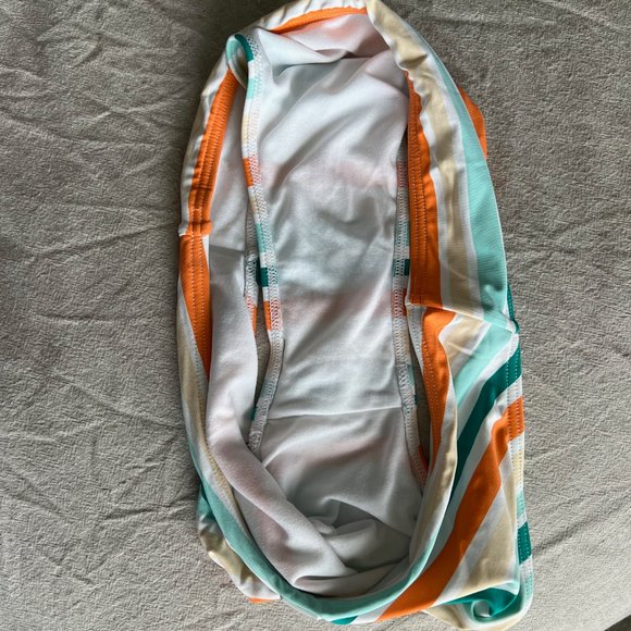 Roxy Two Piece Striped Bathing Suit S - Picture 12 of 12